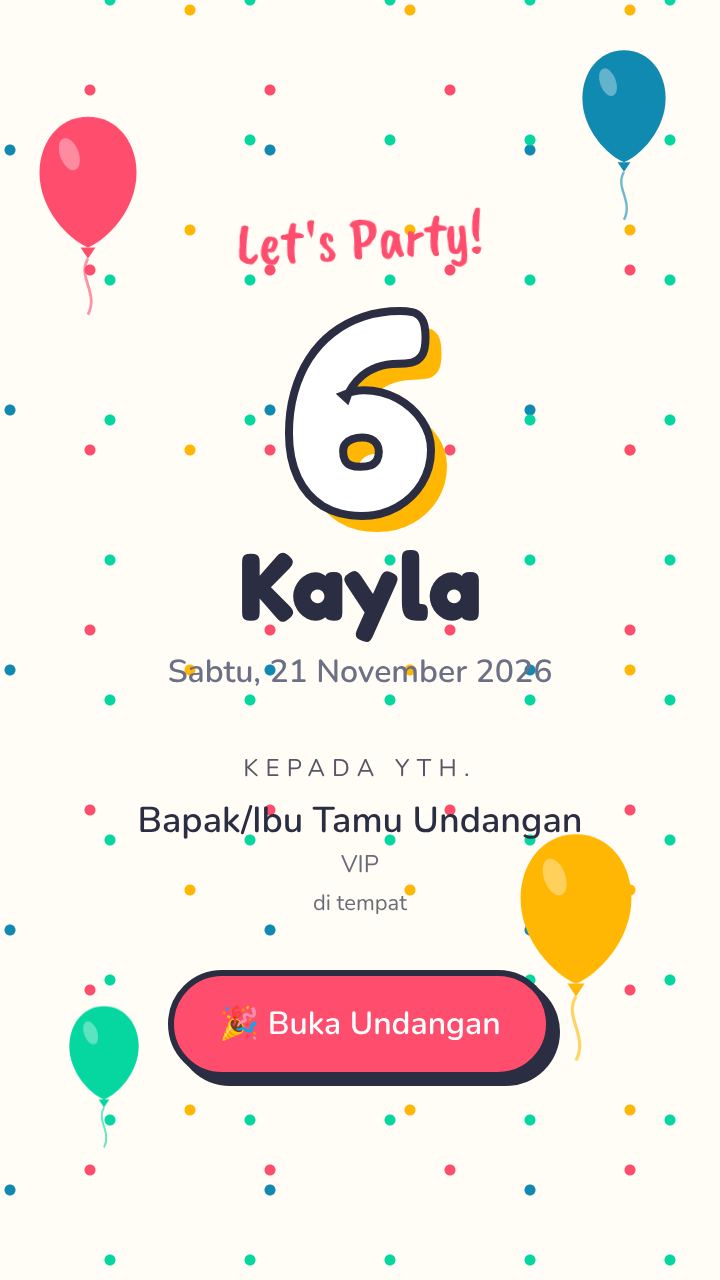 Tema Confetti Pop